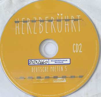 2CD Various: Herzberührt Deutsche Poeten Vol. 5 120180