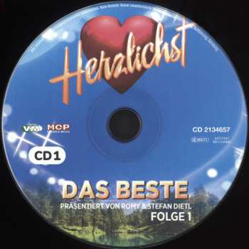 CD Various: Herzlichst - Das Beste Präsentiert Von Romy & Stefan Dietl - Folge 1 459347