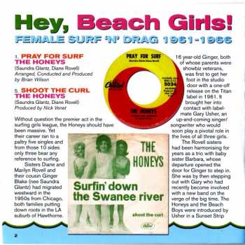 CD Various: Hey, Beach Girls! (Female Surf 'N’ Drag 1961-1966) 190915
