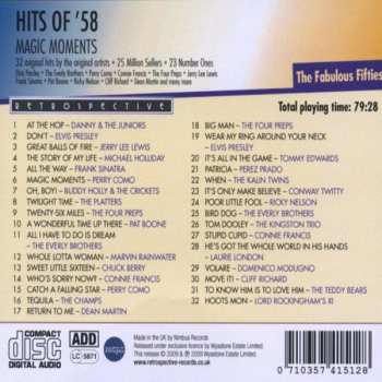 CD Various: Hits Of '58 - Magic Moments 313946