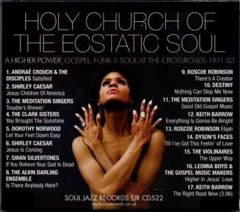 CD Various: Holy Church Of The Ecstatic Soul (A Higher Power: Gospel, Funk & Soul At The Crossroads 1971-83) 481968