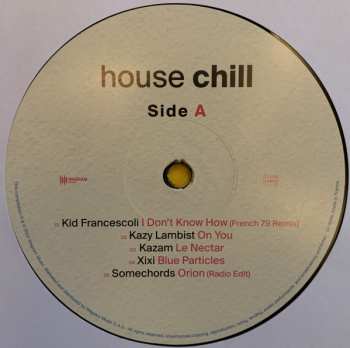 LP Various: House Chill 362815