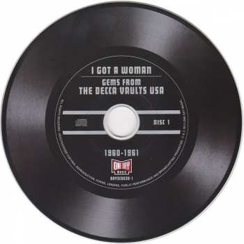 3CD Various: I Got A Woman - Gems From The Decca Vaults USA 1960-1961 428203