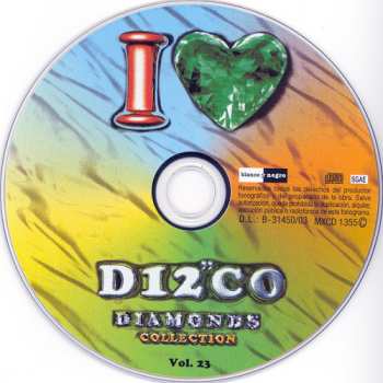 CD Various: I Love Disco Diamonds Collection Vol. 23 LTD 509444