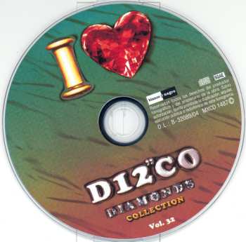 CD Various: I Love Disco Diamonds Collection Vol. 32 LTD 512805