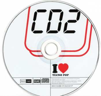 3CD Various: I Love Tecno Pop 192179