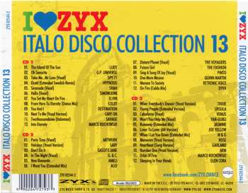 3CD Various: I Love ZYX Italo Disco Collection 13 503429