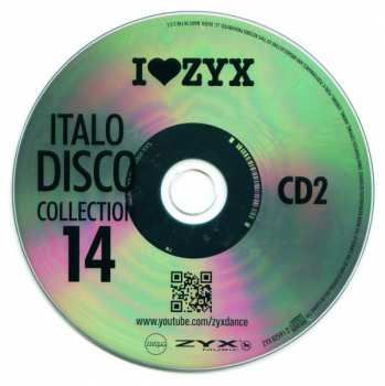 3CD Various: I Love ZYX Italo Disco Collection 14 375650