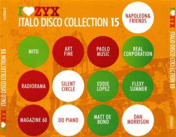 3CD Various: I Love ZYX Italo Disco Collection 15 251490