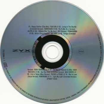3CD Various: I Love ZYX Italo Disco Collection 22 329420