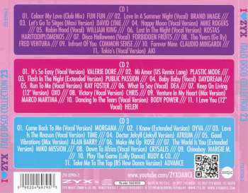 3CD Various: I Love ZYX Italo Disco Collection 23 LTD | NUM 401610