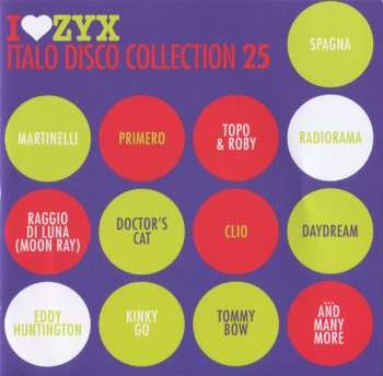 Various: I Love ZYX Italo Disco Collection 25