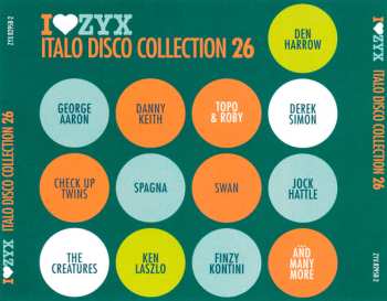 3CD Various: I Love ZYX Italo Disco Collection 26 517289