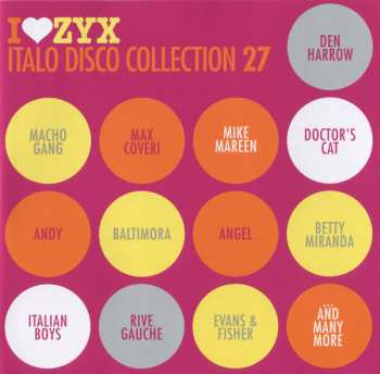 Album Various: I Love ZYX Italo Disco Collection 27