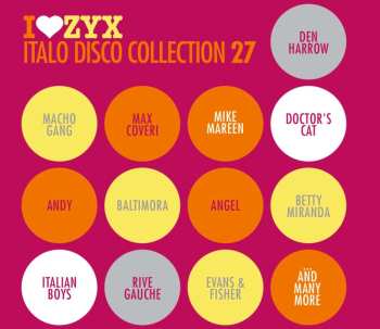 3CD Various: I Love ZYX Italo Disco Collection 27 517284