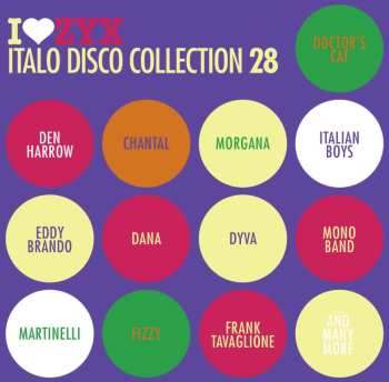 3CD Various: I Love ZYX Italo Disco Collection 28 518114