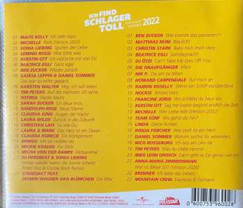2CD Various: Ich Find Schlager Toll - Frühjahr / Sommer 2022 422898