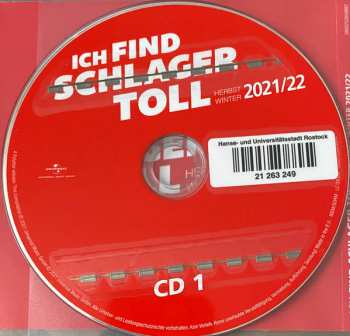 2CD Various: Ich Find Schlager Toll Herbst / Winter 2021/22 445622