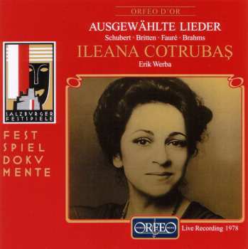 Various: Ileana Cotrubas Singt Lieder