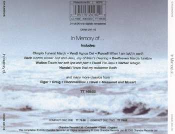 2CD Various: In Memory Of...: Classics For Funerals 485601