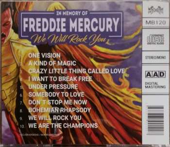CD Various: In Memory Of Freddy Mercury (We Will Rock You) 194972