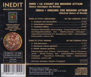 CD Various: Inde: Le Chant Du Mohini Attam: Danse Classique du Kerala / India Singing the Mohini Attam: Classical Fance of Kerala 425689