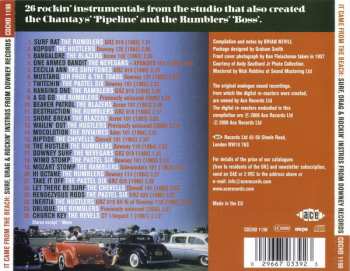 CD Various: It Came From The Beach: Surf, Drag & Rockin' Instros From Downey Records 118227