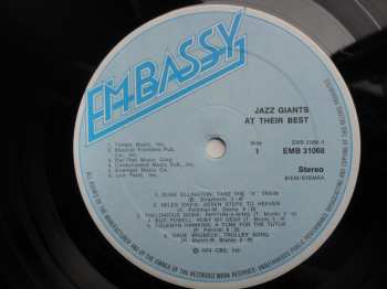 LP Various: Jazz Giants At Their Best 512680