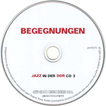 3CD/Coffret Various: Jazz In Der DDR