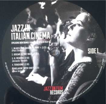 LP Various: Jazz In Italian Cinema (Spreading New Sounds From The Big Screen 1958-62) 355343