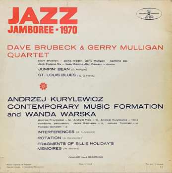 LP Various: Jazz Jamboree 1970 387383