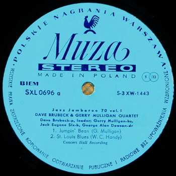 LP Various: Jazz Jamboree 1970 387383
