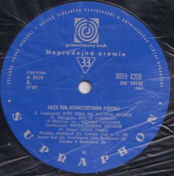 LP Various: Jazz Na Koncertním Pódiu 50370