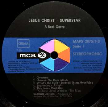 2LP/Box Set Various: Jesus Christ Superstar