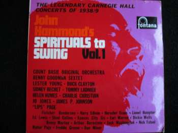 Album Various: John Hammond's Spirituals To Swing Vol. 1 – The Legendary Carnegie Hall Concerts Of 1938/9