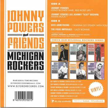 EP Various: Johnny Powers And Friends - Michigan Rockers LTD 86214