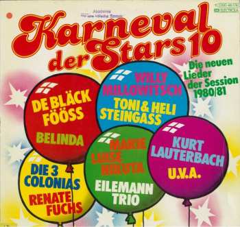 Album Various: Karneval Der Stars 10 - Die Neuen Lieder Der Session 1980/81