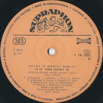 LP Various: Kdyby Ty Muziky Nebyly - 50 Let České Lidovky (II) 382747