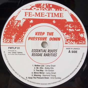 LP Various: Keep The Pressure Down
