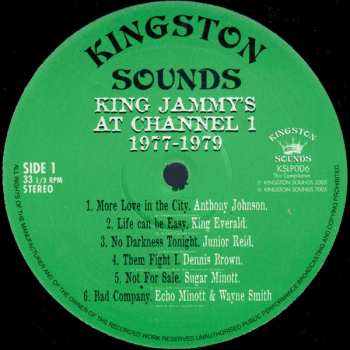 LP Various: King Jammy's At Channel 1 1977-1979 321082