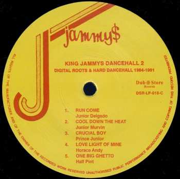 2LP Various: King Jammys Dancehall 2: Digital Roots & Hard Dancehall 1984-1991  363124