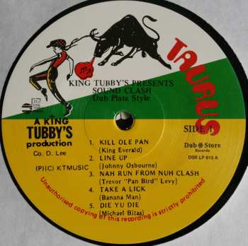 LP Various: King Tubbys Presents Soundclash Dubplate Style 233262