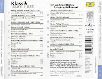CD Various: Klassik Zum Fest - Ein Weihnachtliches Instrumentalkonzert 326927