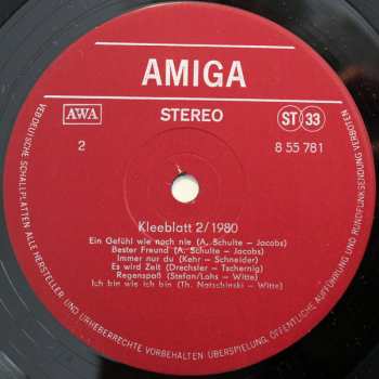 LP Various: Kleeblatt 2/1980 387362