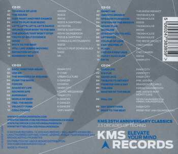 4CD Various: KMS 25th Anniversary Classics: 2.5 Decades Of Techno 247522