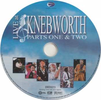 2DVD Various: Live At Knebworth - Parts One, Two & Three 180825