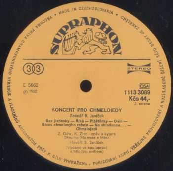 LP Various: Koncert Pro Chmelojedy 129164