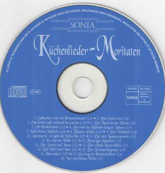 CD Various: Küchenlieder - Moritaten 184250