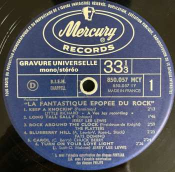 LP Various: La Fantastique Epopée Du Rock Vol. 1 507345
