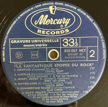 LP Various: La Fantastique Epopée Du Rock Vol. 1 507345